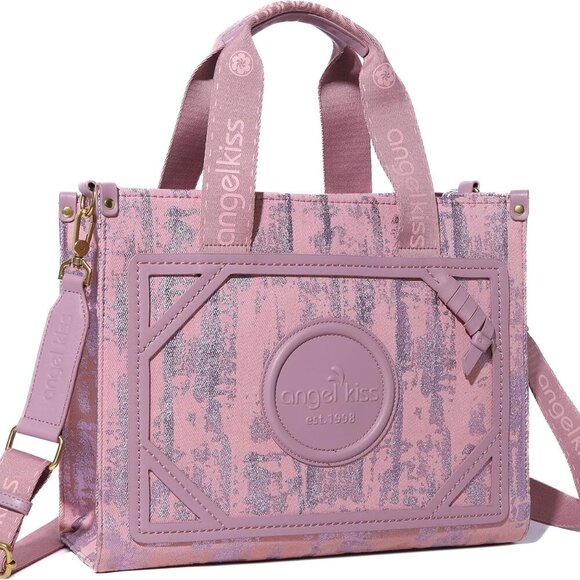 Tote Bag Purses for Women Medium Top-handle Satchel Handbags with Crossbody Srta - Picture 1 of 7